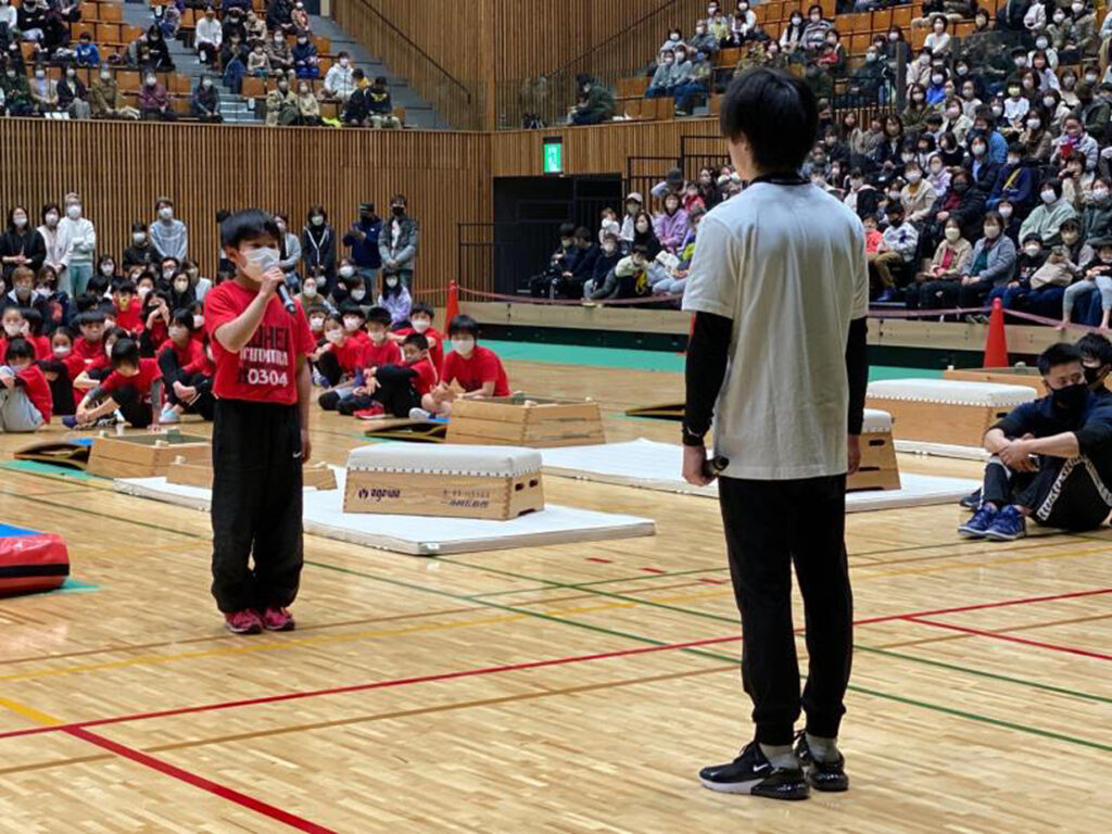 内村航平ほんもの体験イベント in エフピコアリーナ2